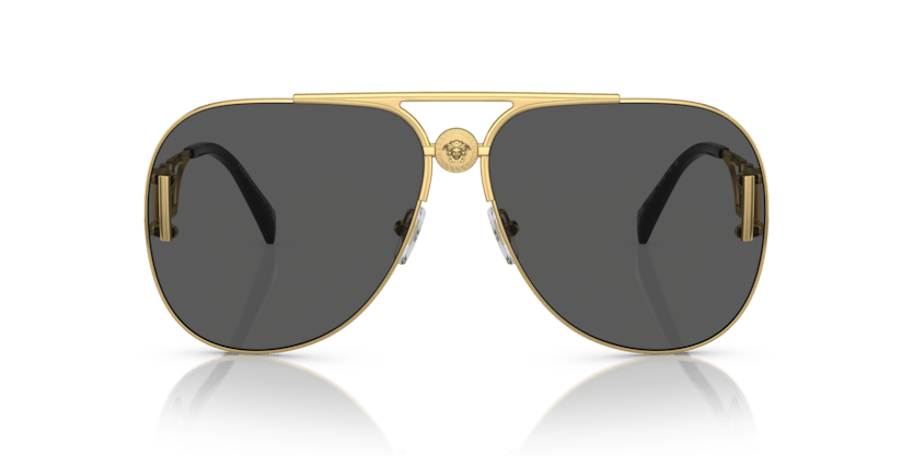 0VE2255 - Versace - (Gold) Dark Grey - 63 - 13 - 145 MM - Ardor Eyewear 8056597836449