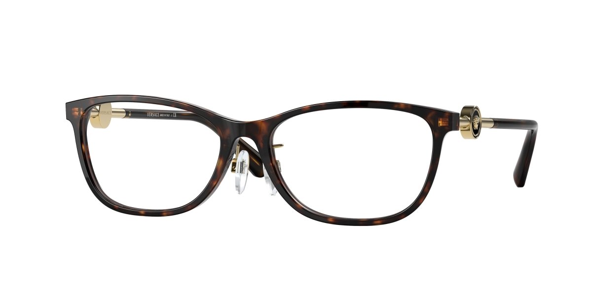 0VE3297D - Versace - Brown - (Dark Havana 108) - 55 - 16 - 140 MM - Ardor Eyewear 8056597382403