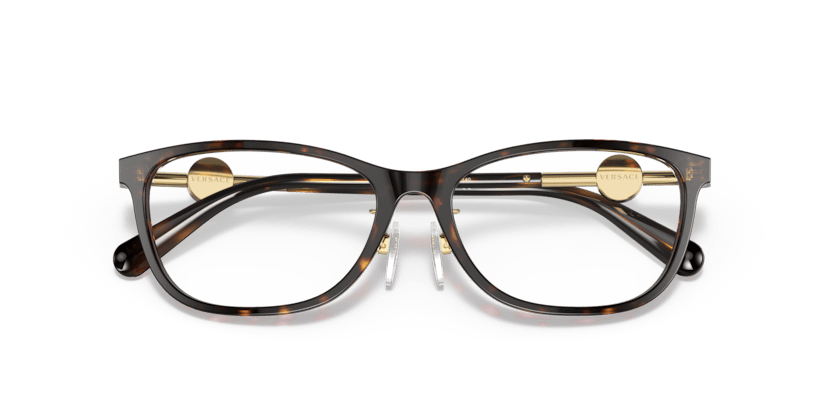 0VE3297D - Versace - Brown - (Dark Havana 108) - 55 - 16 - 140 MM - Ardor Eyewear 8056597382403