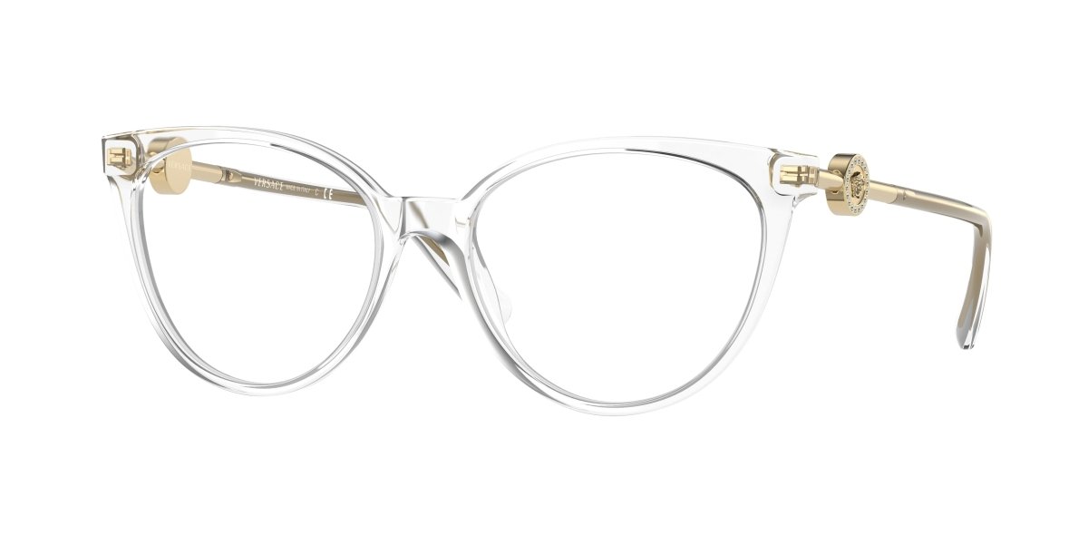 0VE3298B - Versace - Transparent - (Crystal 148) - 55 - 17 - 140 MM - Ardor Eyewear 8056597657068