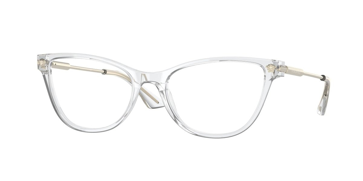 0VE3309 - Versace - Transparent - (Crystal 148) - 54 - 18 - 140 MM - Ardor Eyewear 8056597533379