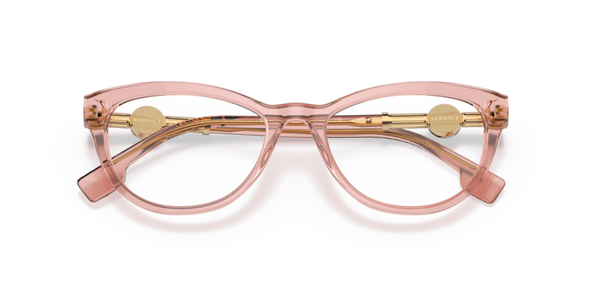 0VE3311 - Versace - Pink - (Transparent Pink 5322) - 54 - 18 - 140 MM - Ardor Eyewear 8056597524193