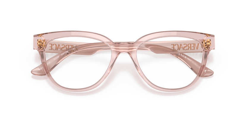 0VE3315 - Versace - Pink - (Transparent Pink 5339) - 52 - 18 - 145 MM - Ardor Eyewear 8056597645232