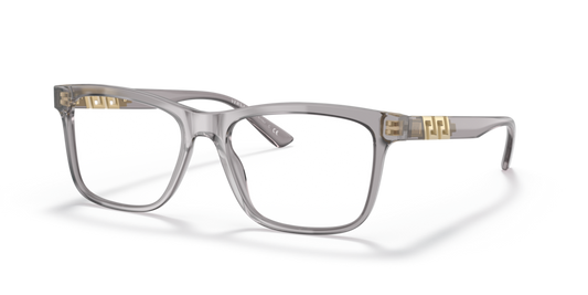 Transparent Grey - 0VE3319 8056597642330 Versace Eyeglasses Man Phantos