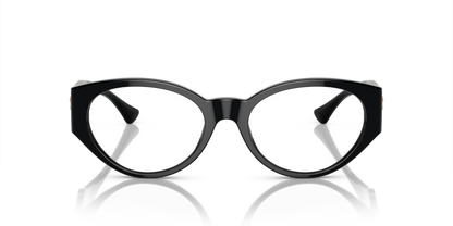 Black - 0VE3345 8056597920889 Versace Eyeglasses Woman Oval