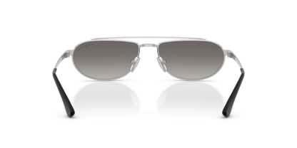 0VO4371S Silver / Gradient Grey Polarized (323/T3) rear view image 3 barcode 8056262925232