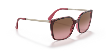 Top Red On Transparent Pink - 0VO5353S 8056597339377