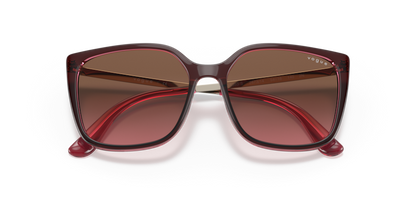 Top Red On Transparent Pink - 0VO5353S 8056597339377