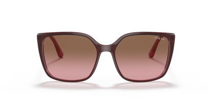 Top Red On Transparent Pink - 0VO5353S 8056597339377