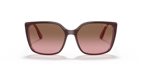 Top Red On Transparent Pink - 0VO5353S 8056597339377