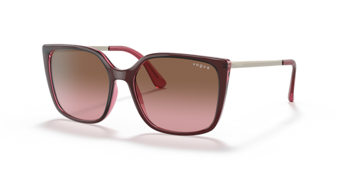 Top Red On Transparent Pink - 0VO5353S 8056597339377