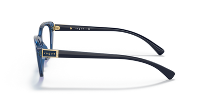 Transparent Light Blue - 0VO5425B 8056597617758 Vogue Eyeglasses Woman Oval