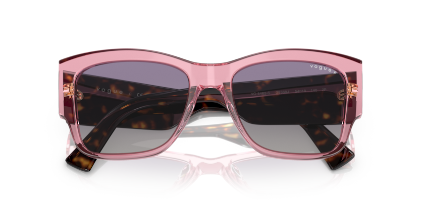 Transparent Pink - 0VO5462S 8056597714914 Vogue Sunglasses Woman Square