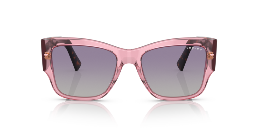 Transparent Pink - 0VO5462S 8056597714914 Vogue Sunglasses Woman Square