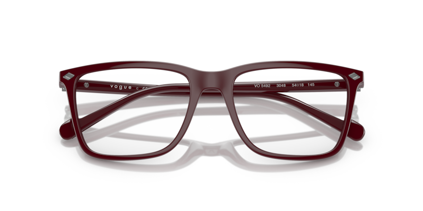 Full Wine Red - 0VO5492 8056597816984 Vogue Eyeglasses Man Square