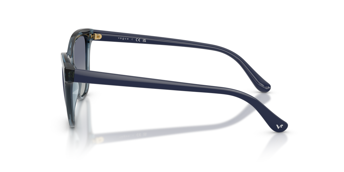 0VO5496SM Transparent Dark Blue side view image 2 barcode 8056262886199