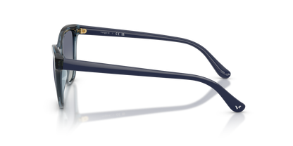 0VO5496SM Transparent Dark Blue side view image 2 barcode 8056262886199