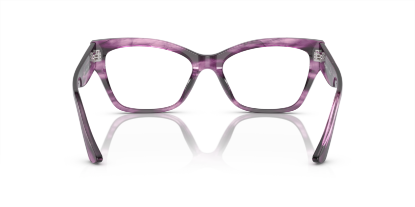 Purple Havana - 0VO5523 8056597927253 Vogue Eyeglasses Woman Cat Eye