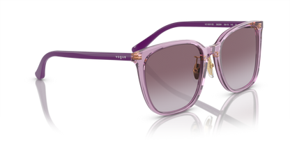 Transparent Violet - 0VO5537SD 8056597937375