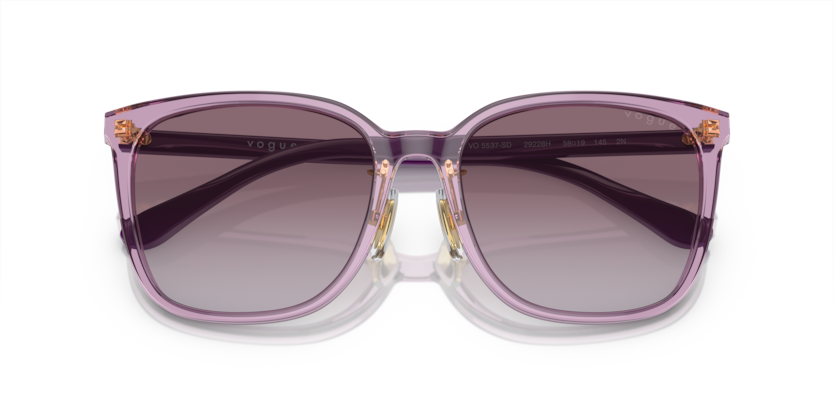 Transparent Violet - 0VO5537SD 8056597937375