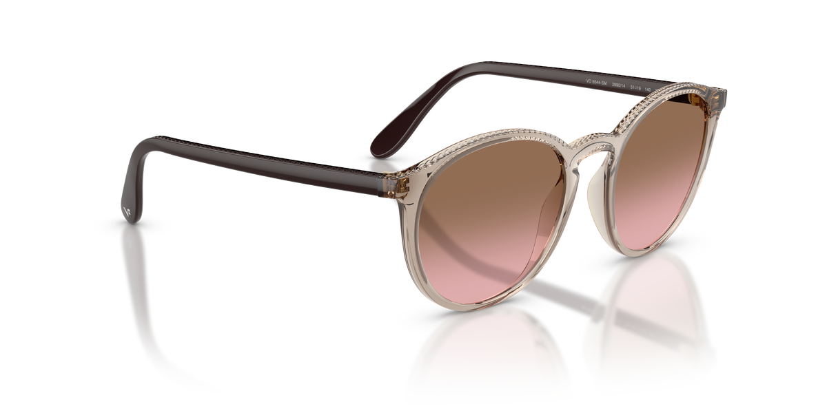 0VO5544SM Transparent Caramel alternate view image 4 barcode 8056262885673