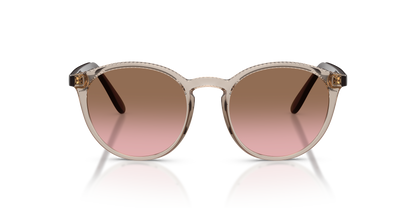 0VO5544SM Transparent Caramel front view image 5 barcode 8056262885673