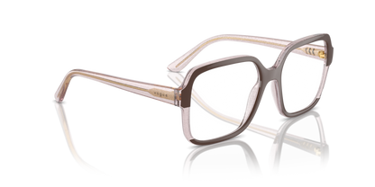 Brown/Transparent Rose Glitter - 0VO5555 8056262010839