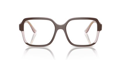 Brown/Transparent Rose Glitter - 0VO5555 8056262010839