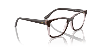 Brown/Transparent Rose Glitter - 0VO5556 8056262012413