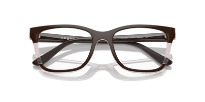 Brown/Transparent Rose Glitter - 0VO5556 8056262012413