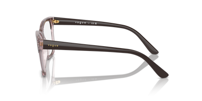 Brown/Transparent Rose Glitter - 0VO5556 8056262012413