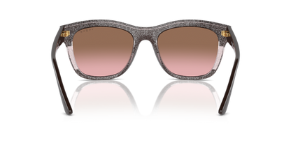 Brown/Transparent Rose Glitter - 0VO5557S 8056262012871