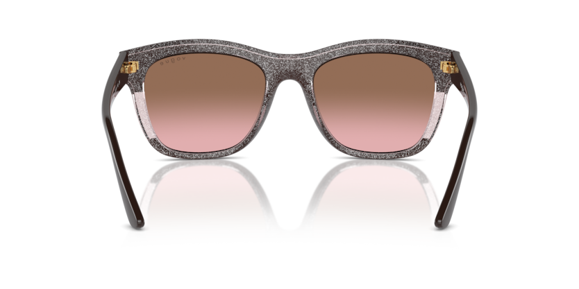 Brown/Transparent Rose Glitter - 0VO5557S 8056262012871