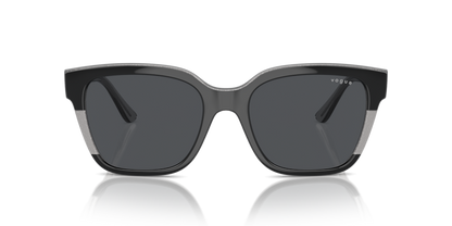 Black/Transparent Grey Glitter - 0VO5558S 8056262012147