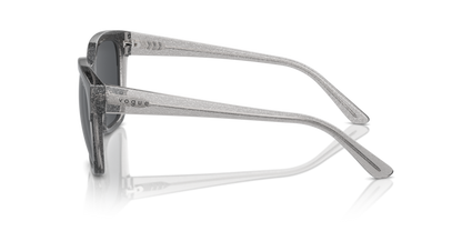 Black/Transparent Grey Glitter - 0VO5558S 8056262012147