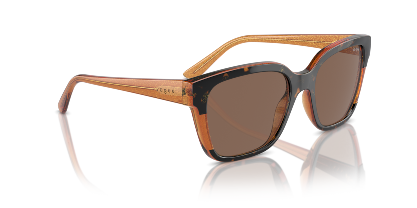 Havana/Transparent Brown Glitter - 0VO5558S 8056262012154