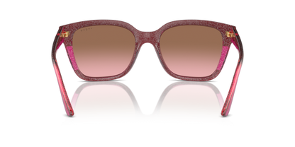 Cherry/Transparent Fuchsia Glitter - 0VO5558S 8056262012161