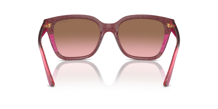 Cherry/Transparent Fuchsia Glitter - 0VO5558S 8056262012161