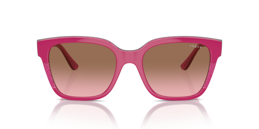 Cherry/Transparent Fuchsia Glitter - 0VO5558S 8056262012161