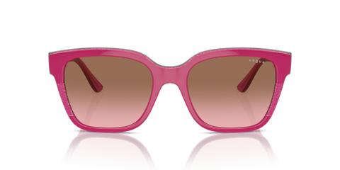 Cherry/Transparent Fuchsia Glitter - 0VO5558S 8056262012161