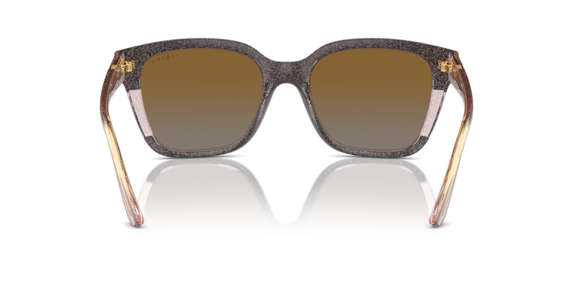 Brown/Transparent Rose Glitter - 0VO5558S 8056262012178