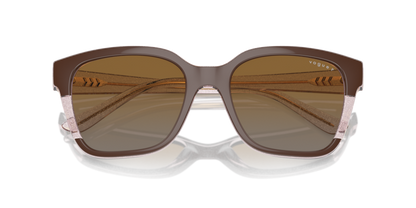 Brown/Transparent Rose Glitter - 0VO5558S 8056262012178