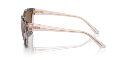 Brown/Transparent Rose Glitter - 0VO5558S 8056262012178