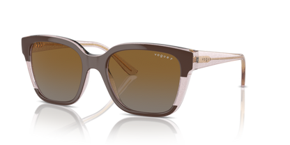 Brown/Transparent Rose Glitter - 0VO5558S 8056262012178