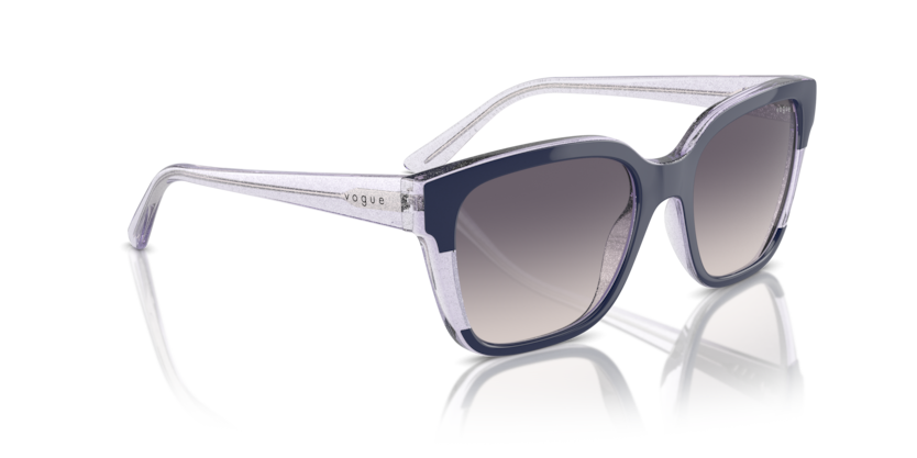 Blue/Transparent Lilac Glitter - 0VO5558S 8056262012185