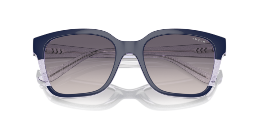 Blue/Transparent Lilac Glitter - 0VO5558S 8056262012185