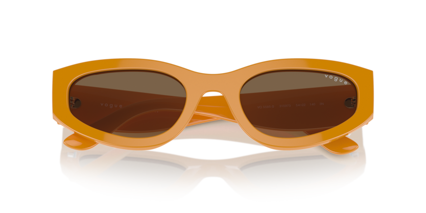 0VO5585S - Vogue - (Full Ochre) Dark Brown - 54 - 22 - 140 MM - Ardor Eyewear 8056262148181