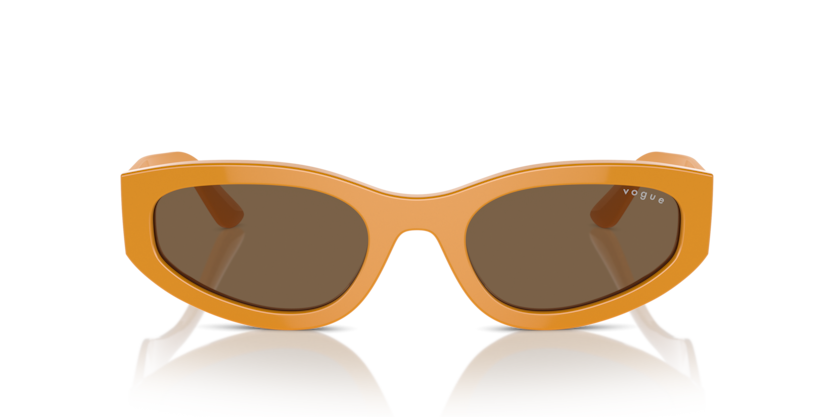 0VO5585S - Vogue - (Full Ochre) Dark Brown - 54 - 22 - 140 MM - Ardor Eyewear 8056262148181