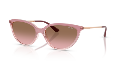 0VO5672S Gradient Pink/Transparent Pink three quarter view image 1 barcode 8056262540664