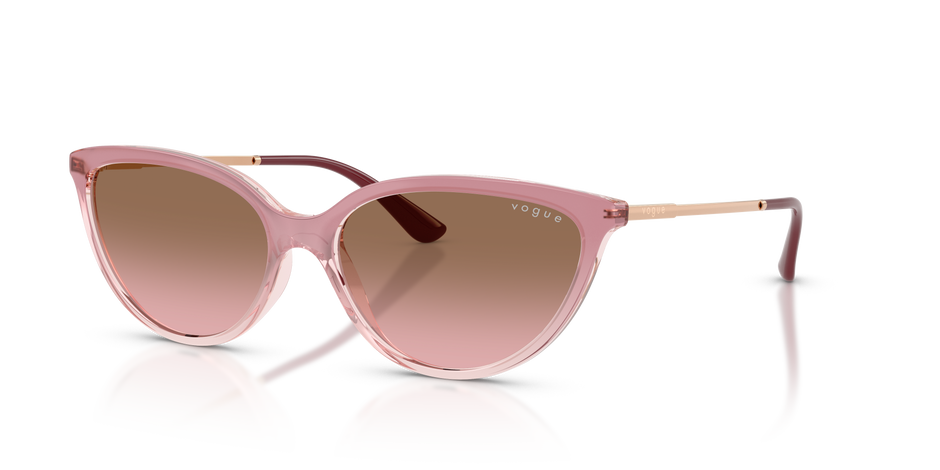 0VO5672S Gradient Pink/Transparent Pink three quarter view image 1 barcode 8056262540664